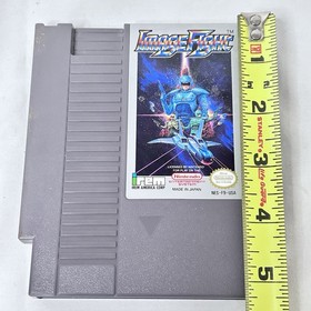Nintendo NES Image Fight Authentic Video Game Cartridge With Dust Jacket 