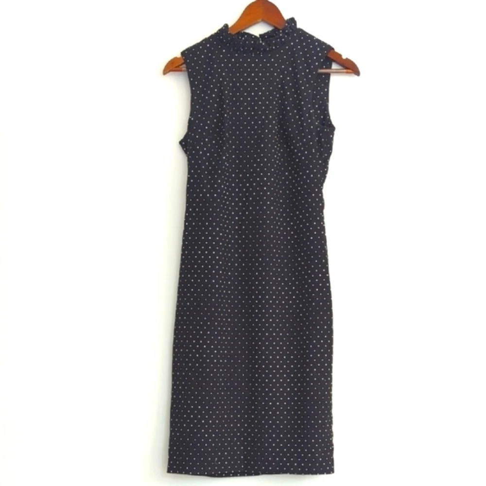 calvin klein blue polka dot dress Bluebell Dress – Blue Bird Beauty main image 0