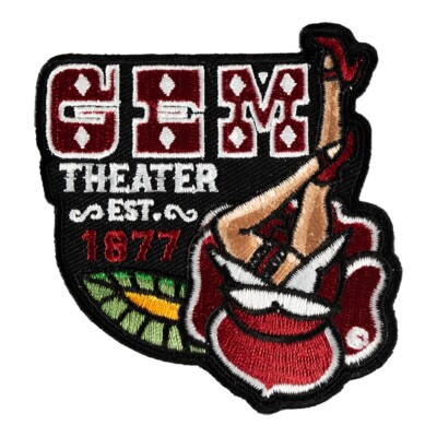 Deadwood Gem Theater Rose Patch, South Dakota Patches