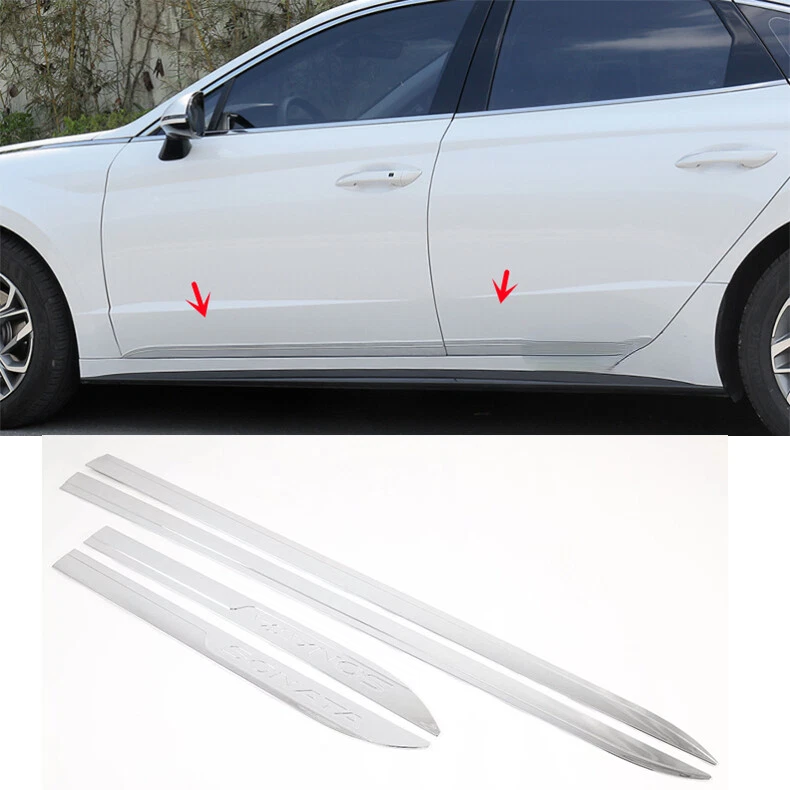 Hyundai sonata on sale body side molding