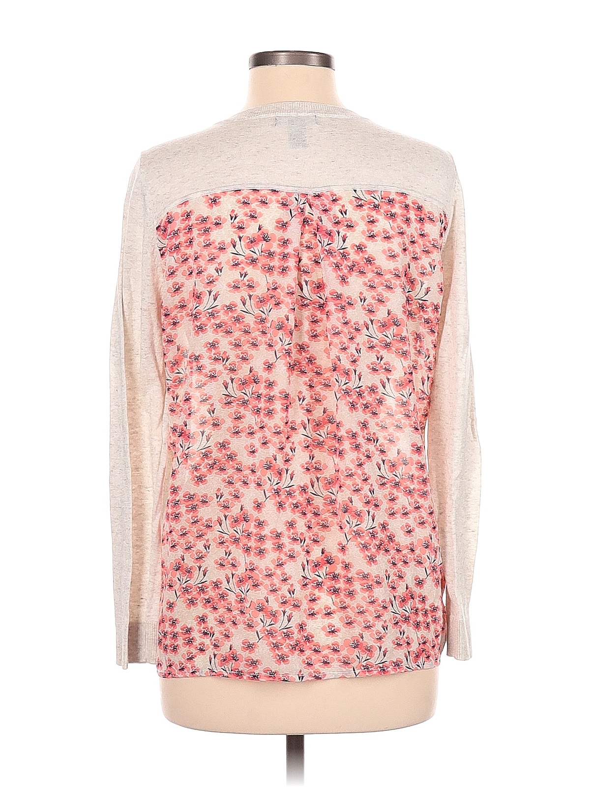 Gap Outlet Women Ivory Long Sleeve Top M eBay