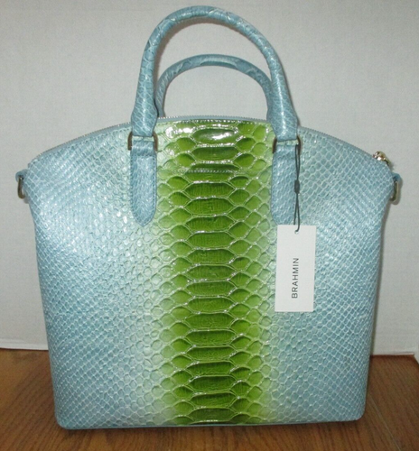 BRAHMIN LIMEADE RIVERS LARGE DUXBURY SATCHEL BAG NEU MIT ETIKETT - Bild 4 von 9