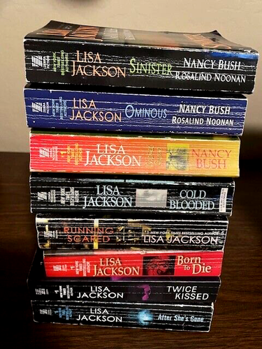 Lot of 8 Lisa Jackson / Nancy Bush Paperback Books - Picture 3 of 6