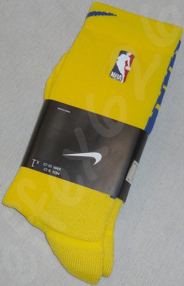 yellow nike basketball socks