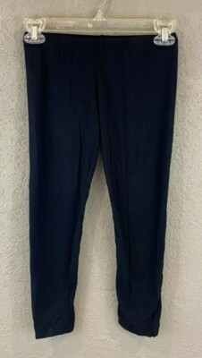 Splendid Womens Modal Crop Leggings Black Size XS - | eBay