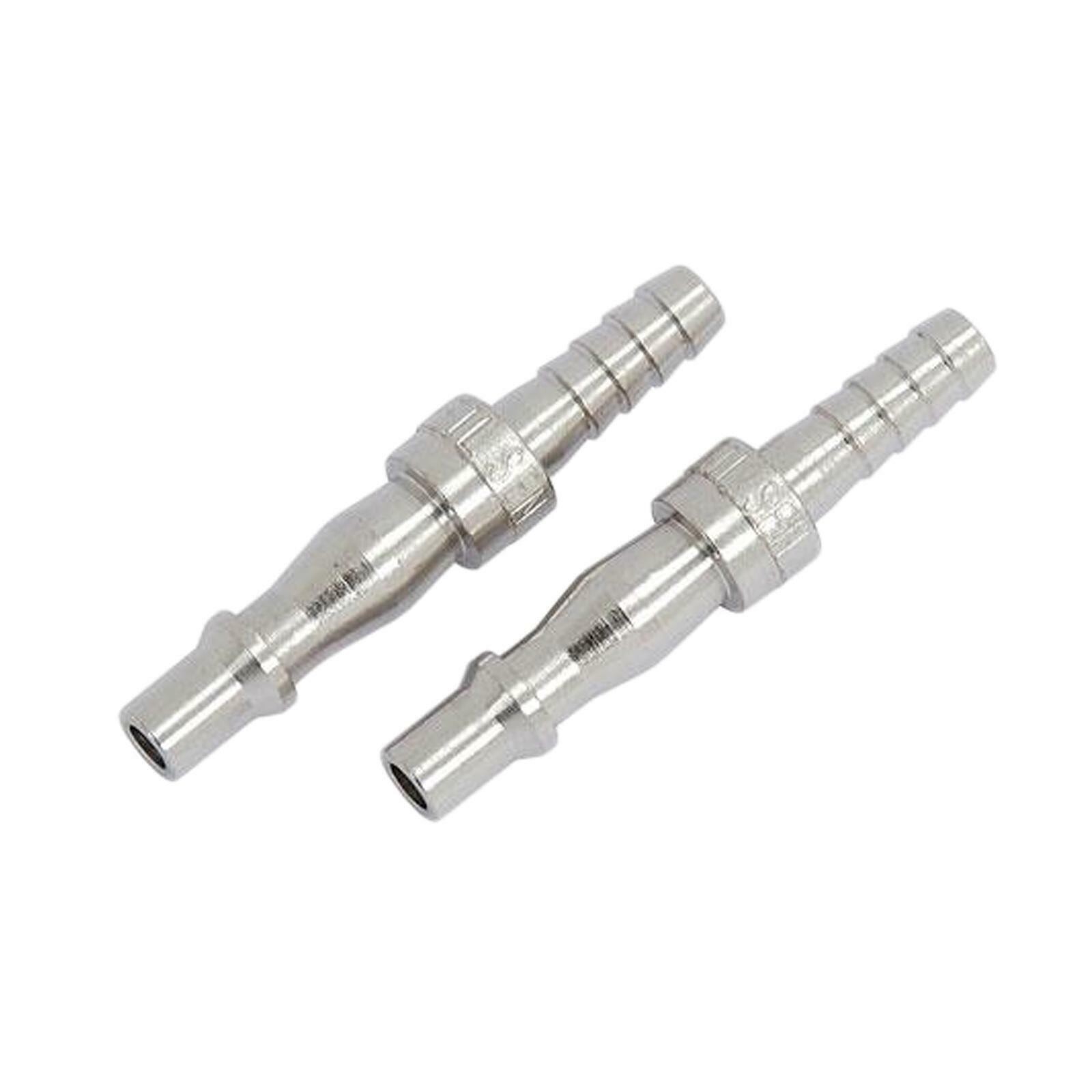 Air line / Hose Connector Coupler 1/4"" BSP barb and bayonet 6.35mm x 2pcs