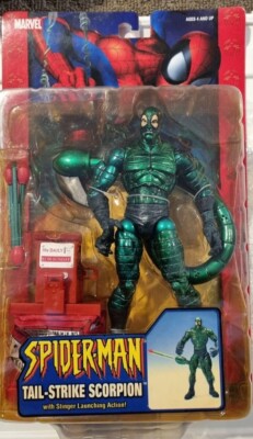 Spider-man Tail Strike Scorpion with Stinger Launching Action (Metallic Variant)