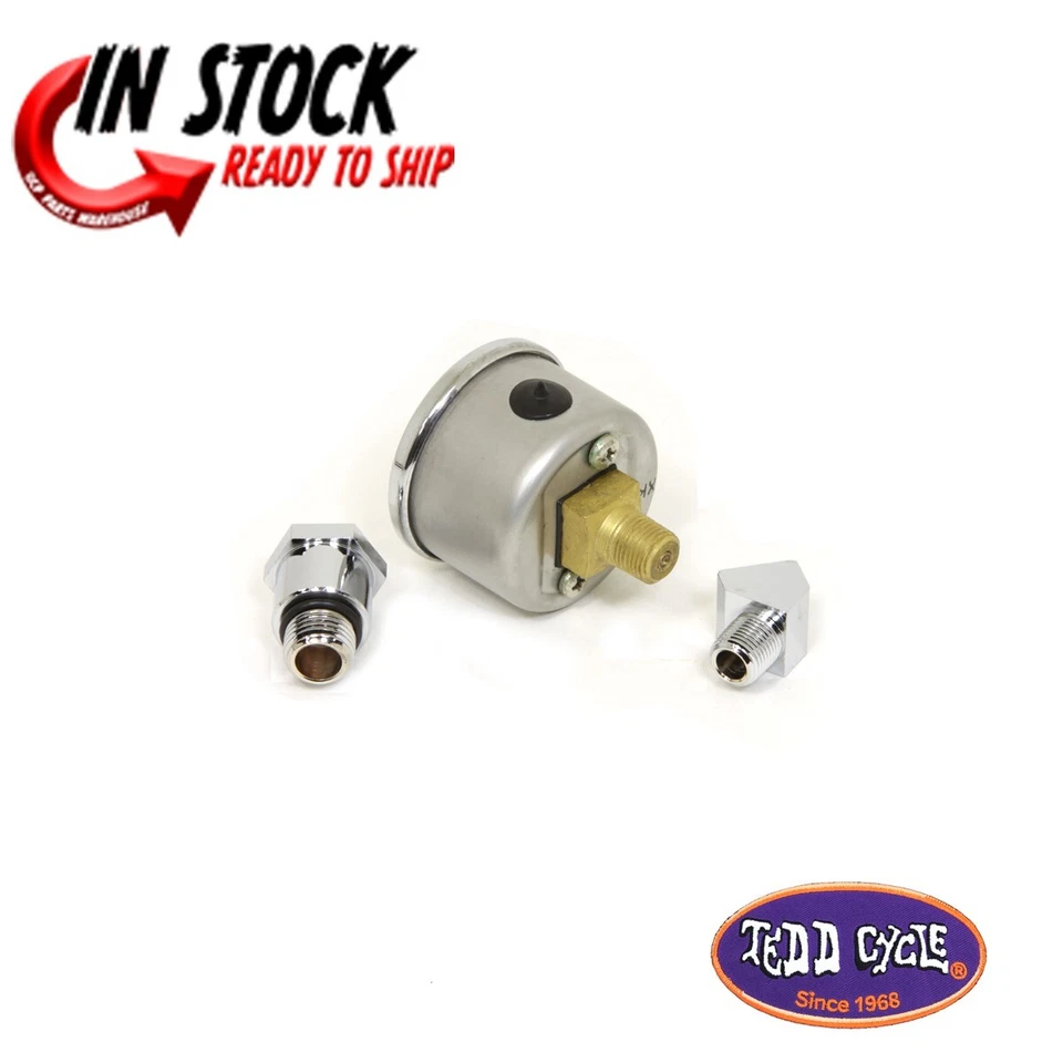 МАНОМЕТР МАСЛА ДЛЯ HARLEY DAVIDSON ОТ V-Twin 1970-1984 FL FX 40-0572 - Изображение 3 из 4