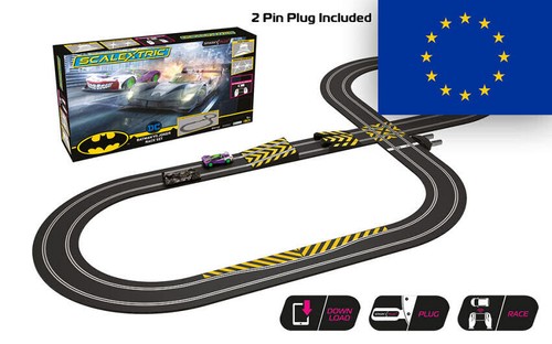 Vehicles Slot Scalextric Batman Joker Race Set 210x140 1:32