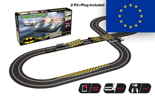 Miniature Slot Scalextric Circuit Batman Joker Race Set 210x140 1:3 2 Modélisme - Afbeelding 1 van 1