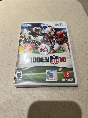 Madden NFL 10 (Nintendo Wii, 2009) Brand New Sealed Madden 2010 Free ...