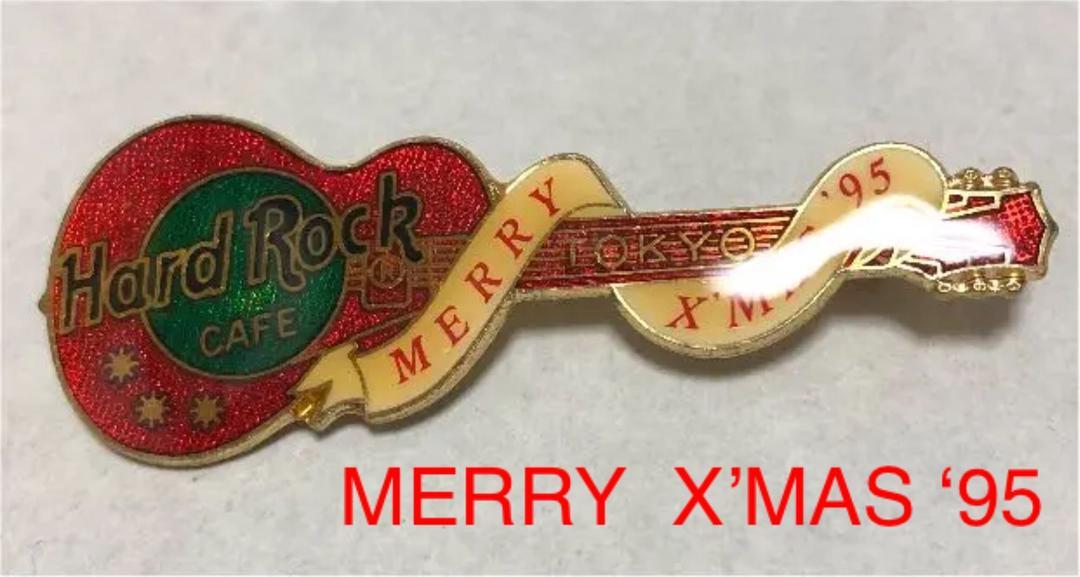 Hard Rock CAFE Christmas badge 1995 | eBay
