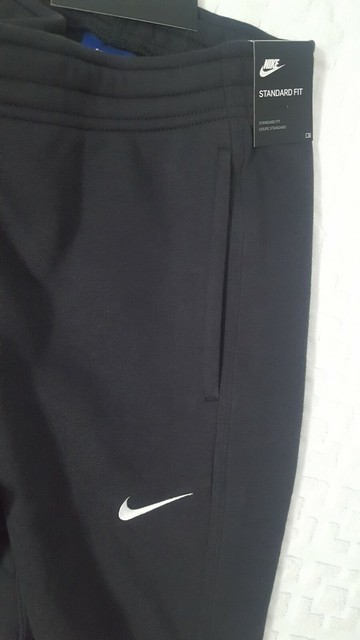 Mens Nike Club Tapered Fleece Sweatpants 826431-010 Black Size XL for sale online | eBay