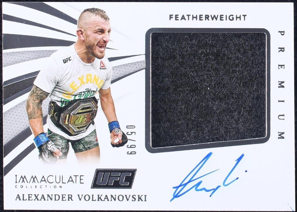 2021 Panini Immaculate Collection UFC - Alexander Volkanovski #PM-AVK - 1 of 1