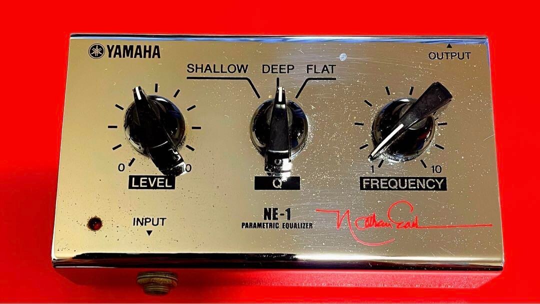 YAMAHA NE-1 Nathan East Parametric Equalizer Magic Box Bass YAMAHA NE-1 Nathan East Parametric Equalizer Magic Box Bass