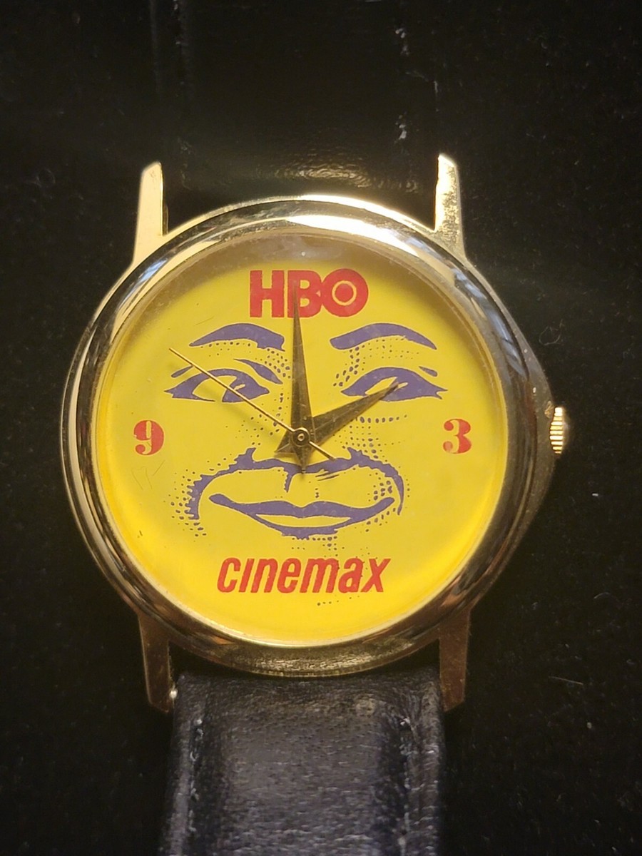 HBO Cinemax Watch Genuine Leather Strap NOS Rare | eBay display picture 3