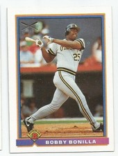 BOBBY BONILLA 1991 BOWMAN SILVER SLUGGER CARD NM-MT CONDITION
