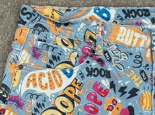 Born Primitive The Buttery Bros Herren Spellout Party 5 Taschen Shorts Größe 3XL - Bild 2 von 10