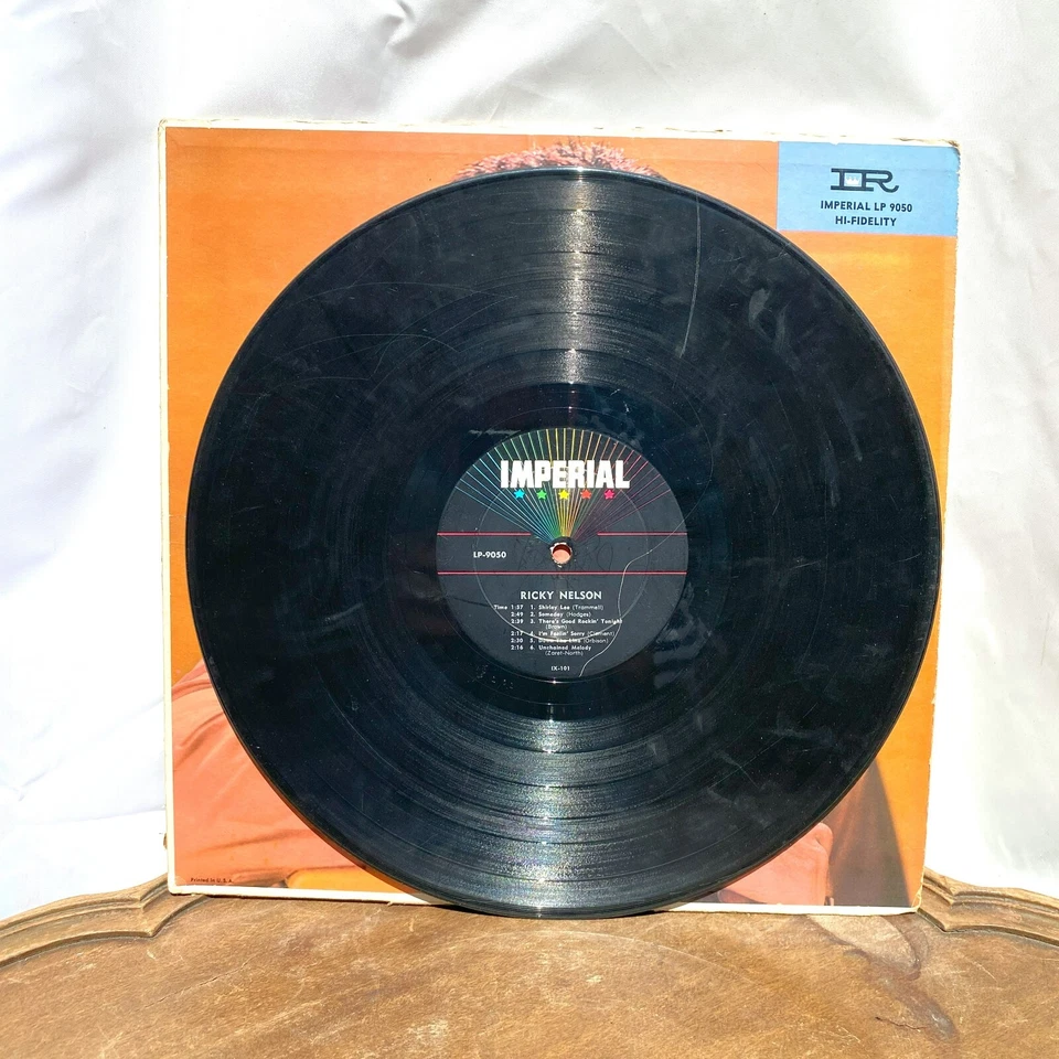 RICKY NELSON Self Titled Original Vinyl Record - Image 3 of 3