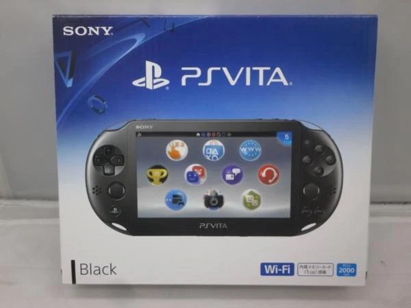 Sony PlayStation PS Vita PCH-2000 ZA11 Black Console Wi-Fi model 