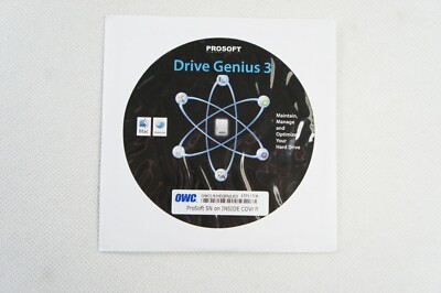 PROSOFT Drive Genius 3, Maintain, Manage, & Optimize Your Hard Drive for Mac