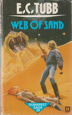 The Web of Sand 20 Arrow UK 1983 E. C. Tubb Dumarest Saga Bk20