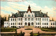 Postcard Washington State University in Seattle, Washington