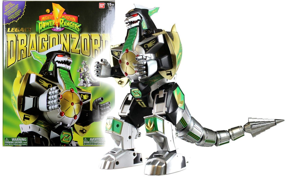 POWER RANGERS ドラゴンゾード LEGACY版 フィギュア Power Rangers Legacy ~ GREEN DRAGONZORD ACTION FIGURE w/DIE