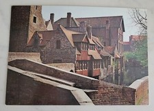 Vintage Postcard c1978 ~ Brugge Green Quay #504  le Berrurier-Bruxelles