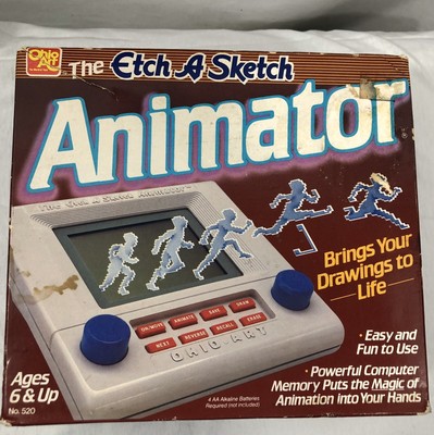 the etch a sketch animator