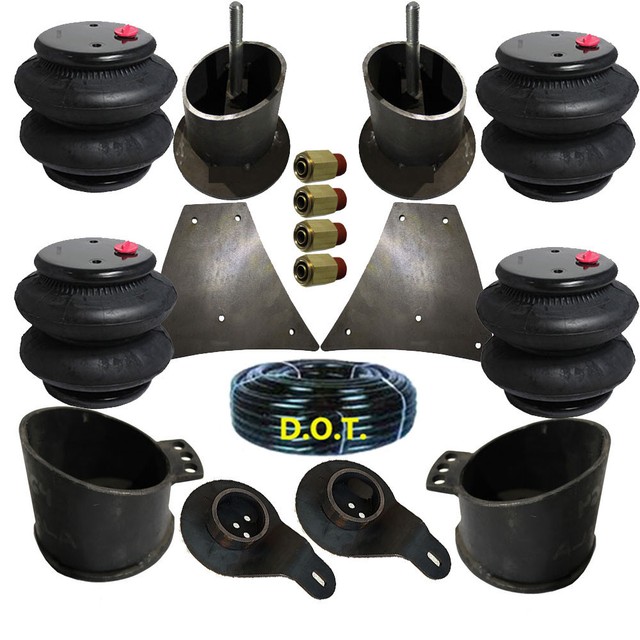 AirBAGIT 19581964 Chevy Impala Front and Rear Air Bag Suspension Brackets 2600 eBay