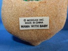 Vintage Morgan Inc Plastic Flocked Bears Mama & Baby & Teddie Christmas Ornament — photo 7