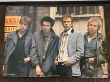 Vintage 1985 Sex Pistols Poster - UK Import Rare - 33.5"x24"