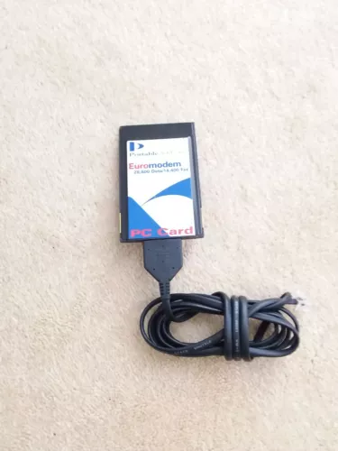PC Modem Data/Fax PCMCIA Card  Not Tested 