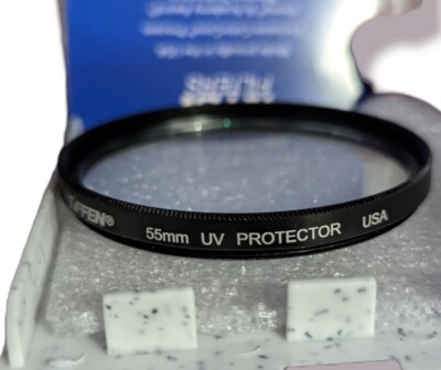 Tiffen Filtre UV 15mm 55mm - Protection UV Pour Objectif Photo