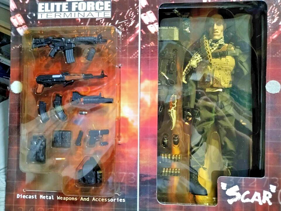 BBI 1/6 Terminate SCAR Elite Force Blue Box 12 inches action BBI 1/6 Terminate SCAR Elite Force Blue Box 12 inches action