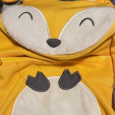 Goldbug On the Go Deluxe Character Kid's Backpack Harness Leash Orange Fox