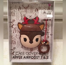NEW- dELIA S Apple AirPod Reindeer Case Cover Apple AirPods Generation 1  2