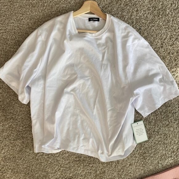 Raf Simons Cropped T shirt with back cut outs | eBay