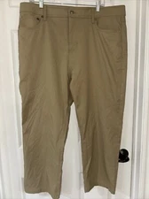 Gerry Men's SIZE 38 Venture Commuter 5 Pocket Pant Khaki Tan NEW - SEE NOTE
