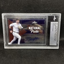 1/1! 🚨2021 Leaf Metal National Pride Roberto Campos Auto Detroit Tigers Rookie