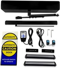 Black Ada Auto Door Opener with Safety Beam S...