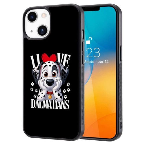 For iPhone SE XS XR Max 5 6 7 8 Plus Shockproof Cover Adorable Spotted Dalmatian - Picture 12 of 25