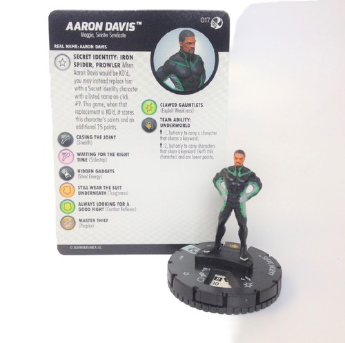 Heroclix Aaron Davis 017 Common Spider-Man And Venom Absolute Carnage - Picture 1 of 1