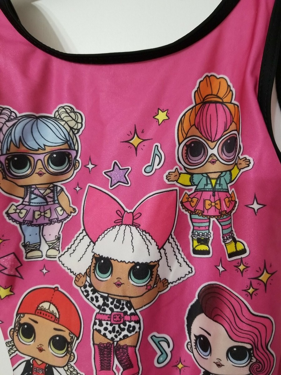 LICENSED L.O.L Surprise LOL Swimsuit Bathing Suit 5/6 Doll Print
