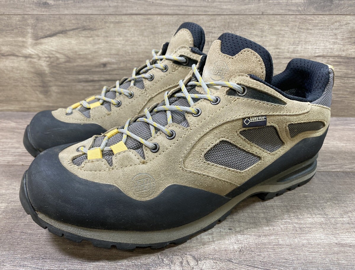 Hanwag Lime Rock GTX Waterproof Vibram Soles Shoes Light Brown