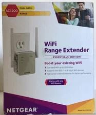 *NEW* NETGEAR AC1200 Wi-Fi Range Extender - EX6120      E040