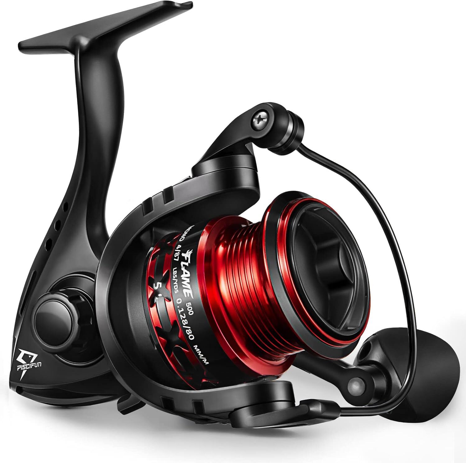 Flame Spinning Reels, Lightweight 9+1BB Ultra Smooth 500, Re