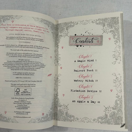Ever After High Fairy Tail Ending Softcover Book 2016 - Picture 4 of 7