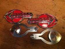 61775-59T PFEILEMBLEME & HALTESATZ KOMPLETT  TANKEMBLEME TANKSCHILDER  HARLEY®